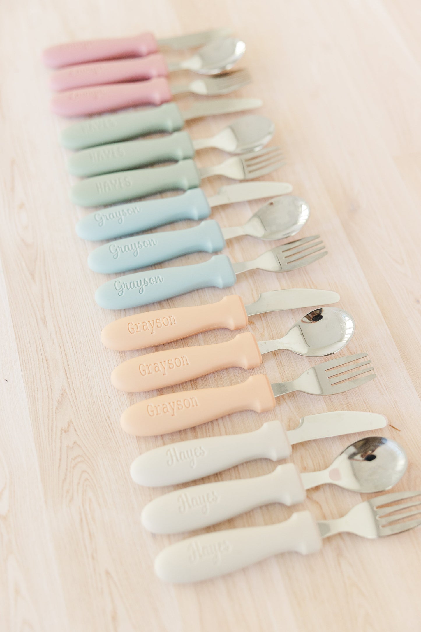 Personalized Toddler Utensils (set of 3)